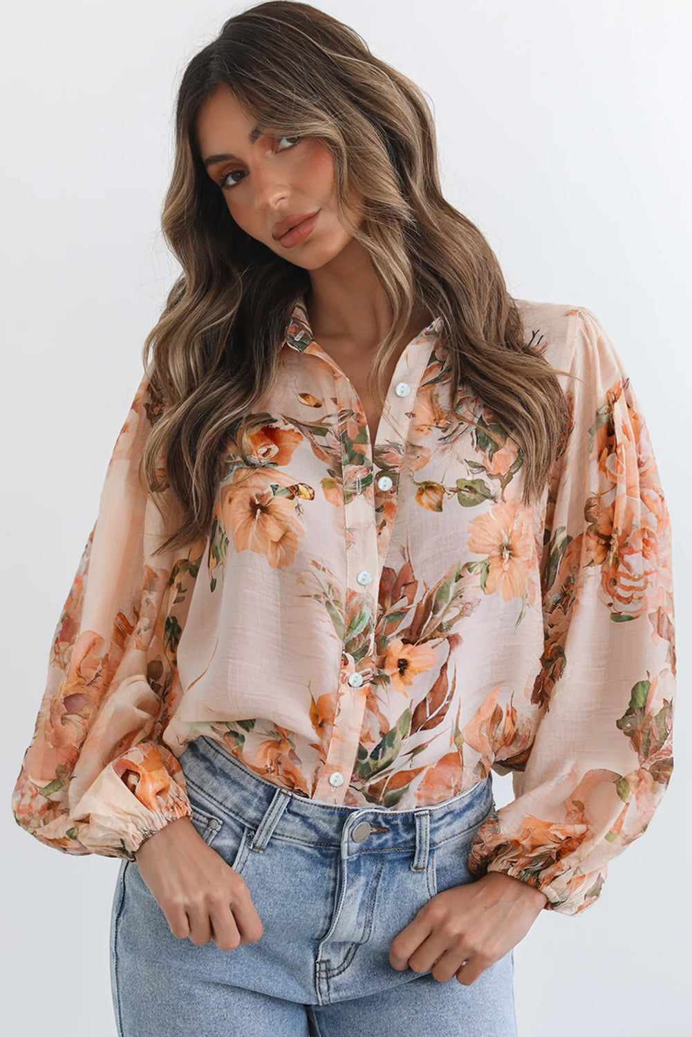 Floral Button Up Shirt - authentic country fashion from Working Bull
