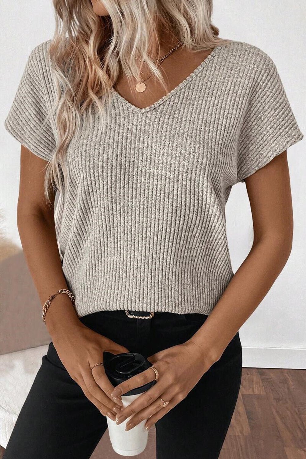 Bow Back Ribbed Top - authentic country fashion from Working Bull